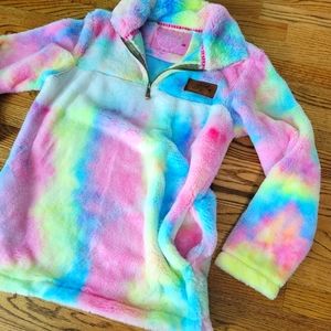 Southern Fried Chic fleece pullover